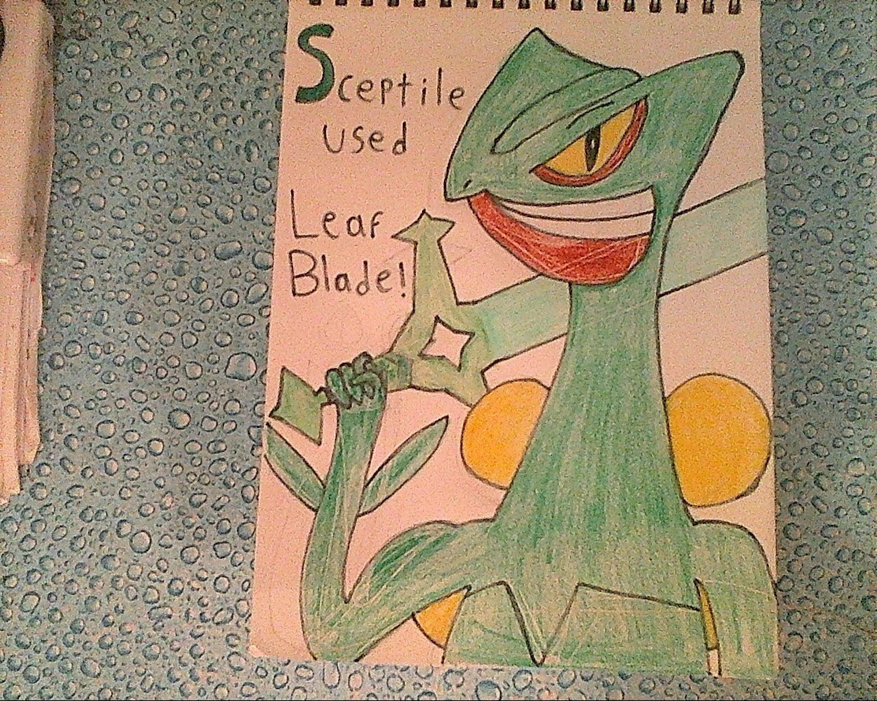 Sceptile Used Leaf Blade - Illustration - HD Wallpaper 