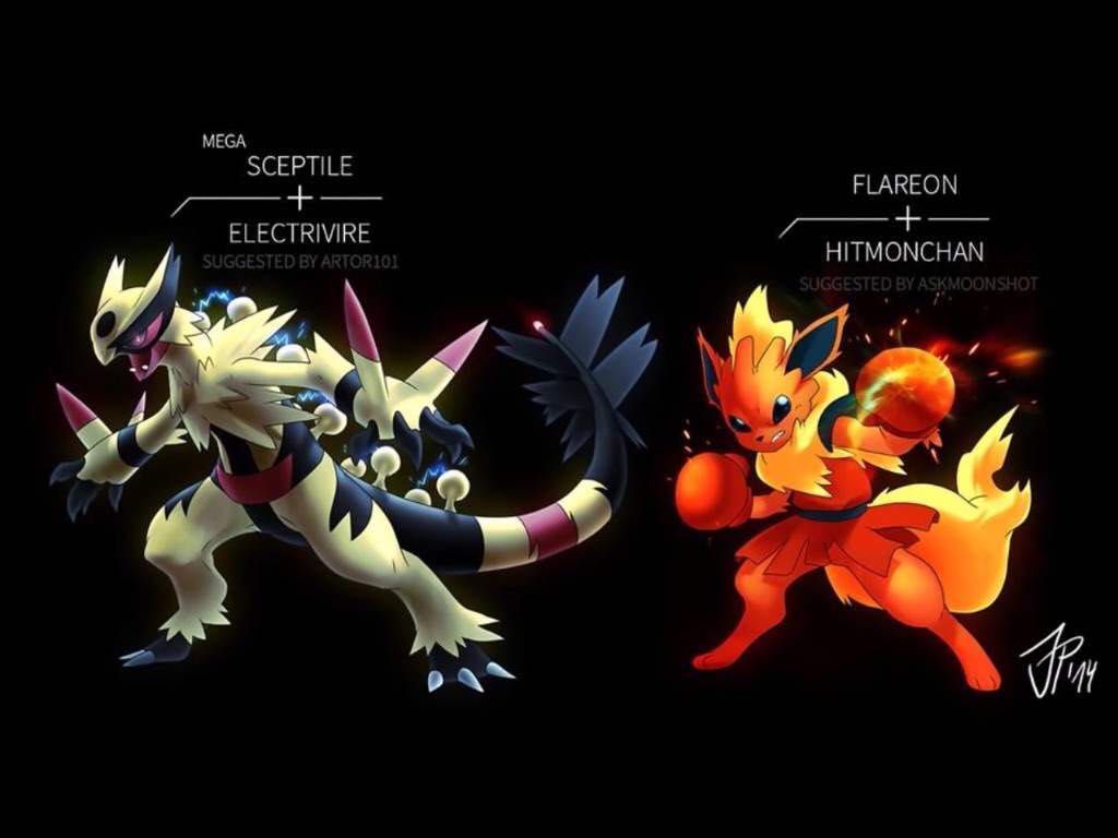 Pokemon Fusion - HD Wallpaper 