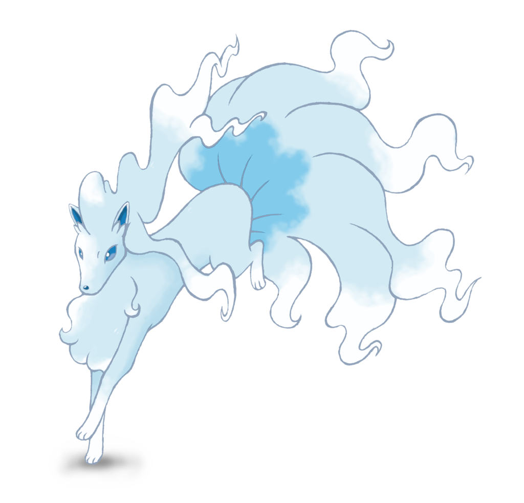 Thumb Image - Alolan Ninetales And Ninetales - HD Wallpaper 