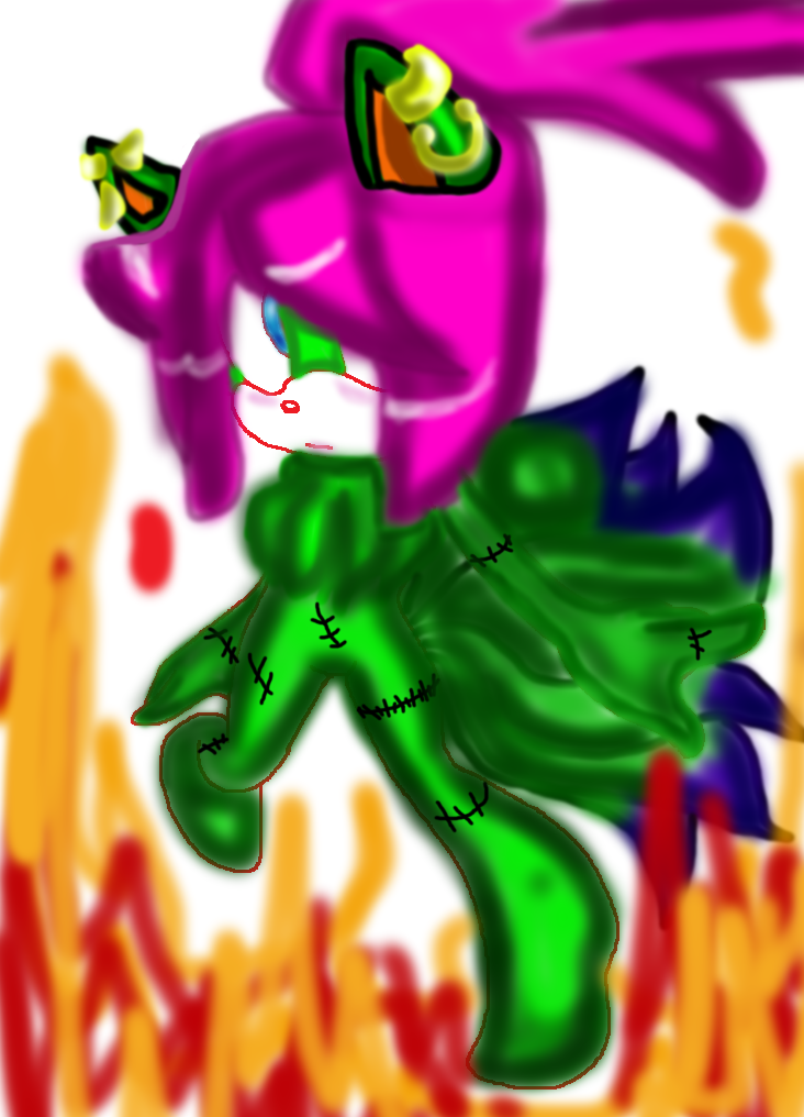 Triple X Ninetales - Illustration - HD Wallpaper 