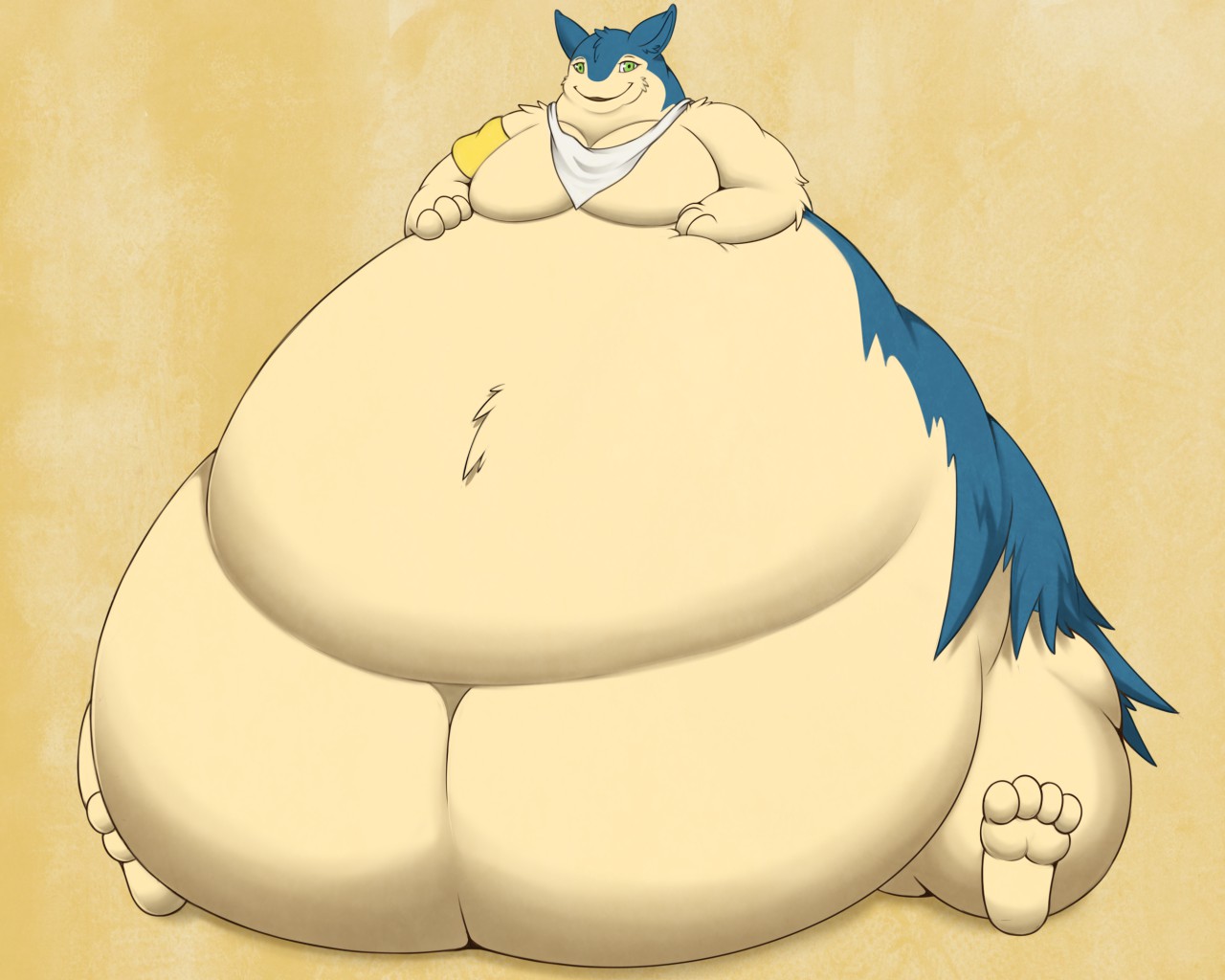 Proudly Fat Typhlosion - Cartoon - HD Wallpaper 