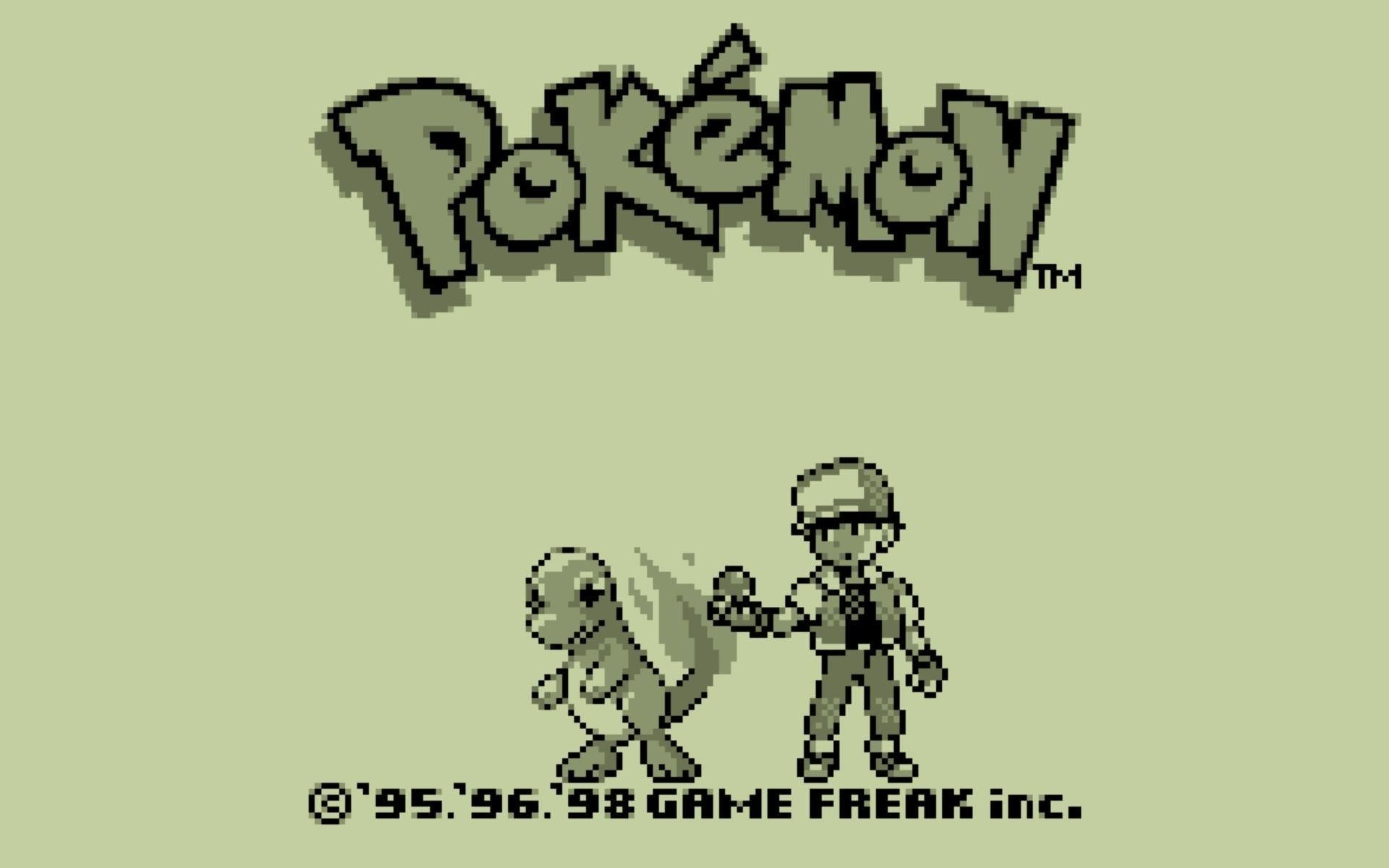 Pokemon Red Wallpapers - Pokemon Red Start Screen - HD Wallpaper 