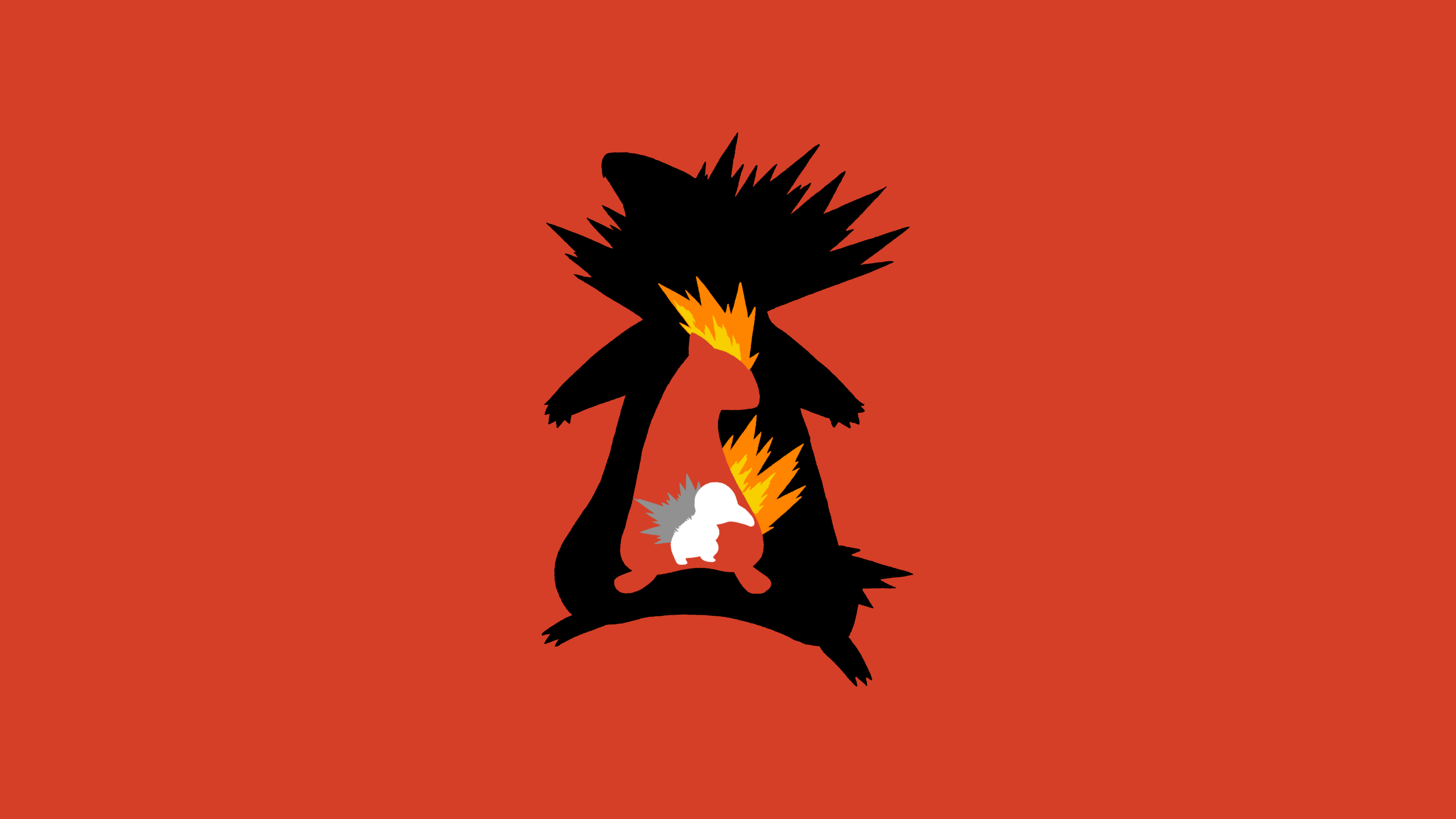 Cyndaquil Evolution Art - HD Wallpaper 