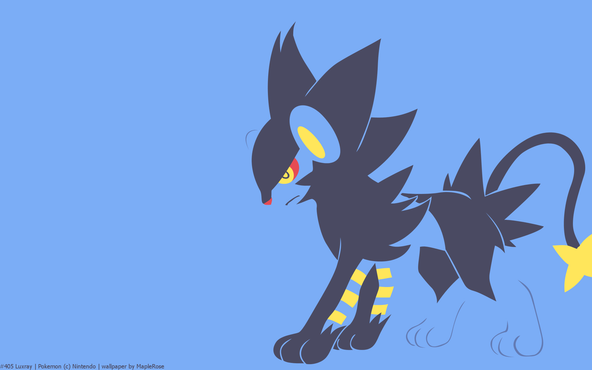 Pokemon Luxray - HD Wallpaper 