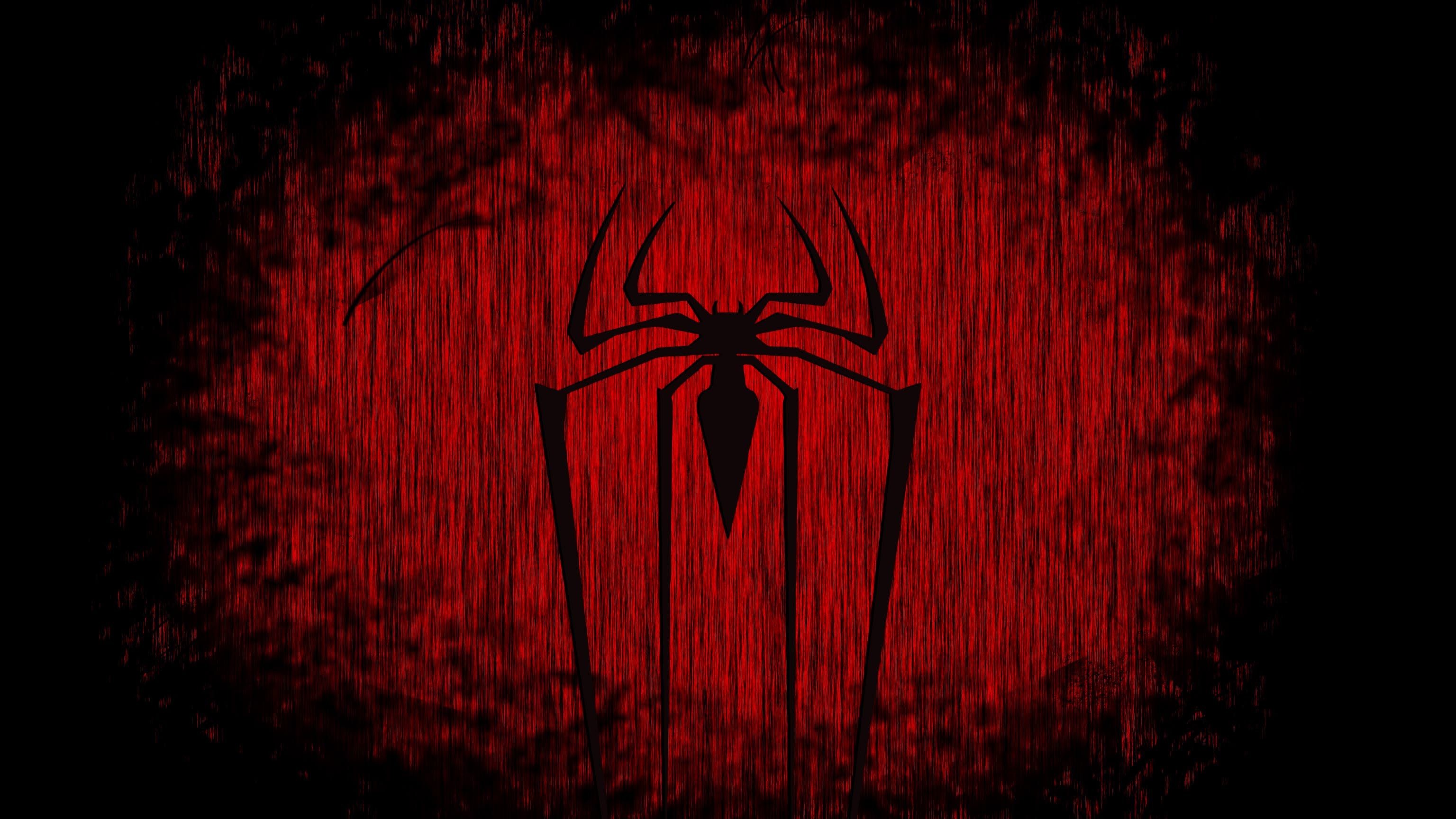 Amazing Superhero Movie Charactrer Marvel Widescreen Spider Man Logo Art 3072x1728 Wallpaper Teahub Io