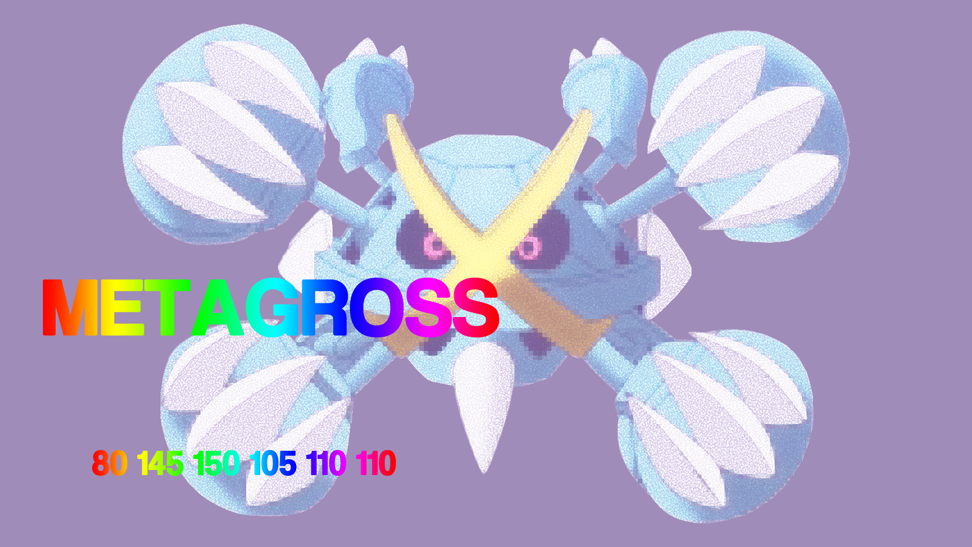 Mega Metagross Ultraseries - Graphic Design - HD Wallpaper 