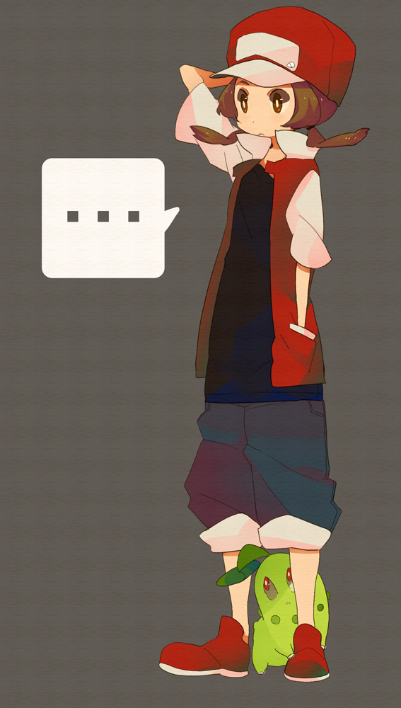 Anime, Hagiko , Pokémon, Chikorita, Kotone (pokémon), - Pokemon Kotone Genderbend - HD Wallpaper 