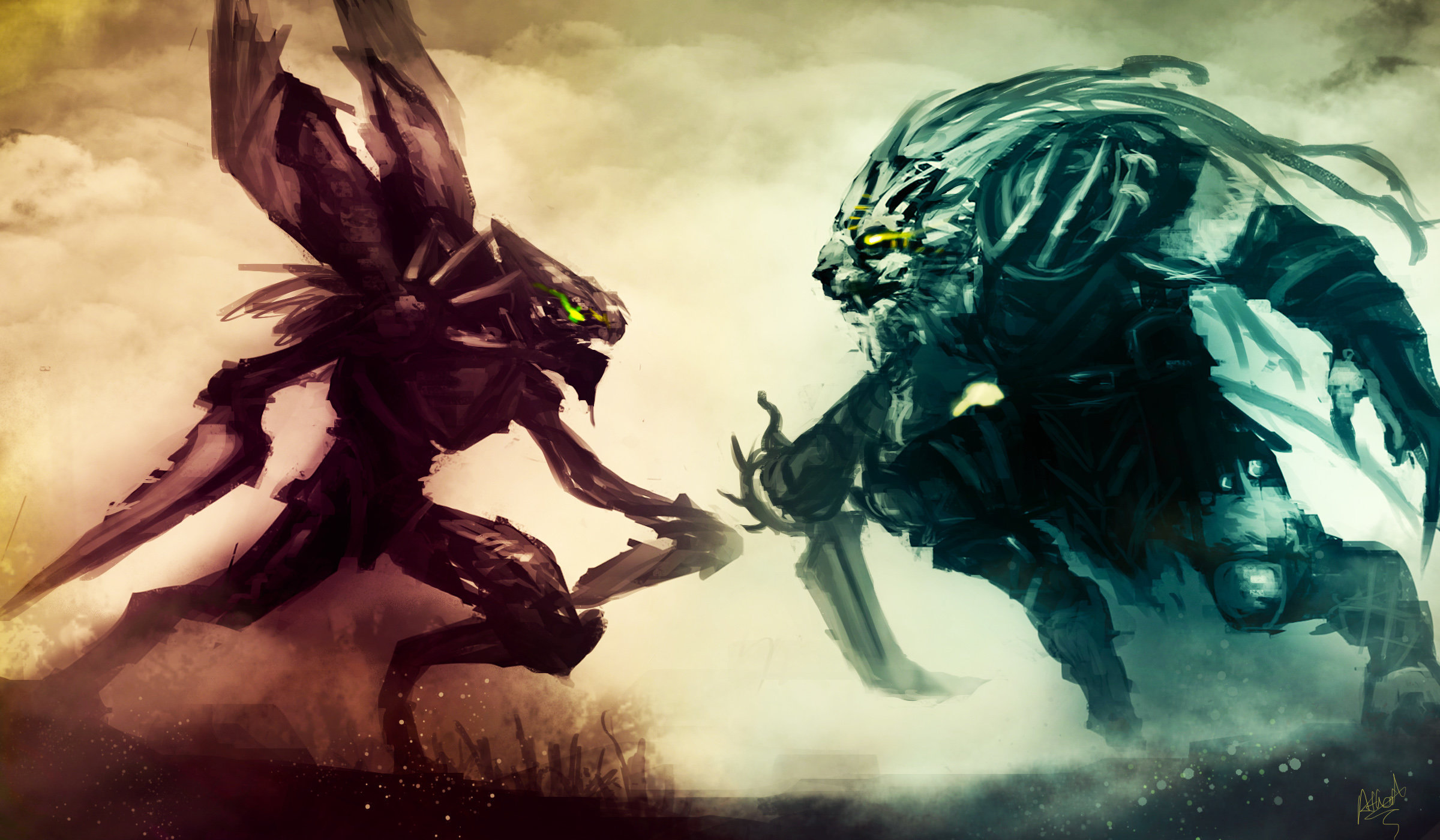 Kha Zix Vs Rengar Wallpaper - HD Wallpaper 