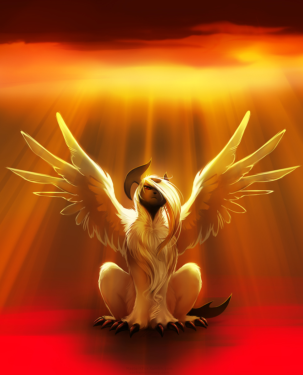 Pokémon X And Y Absol Angel Wing - Mega Absol Fan Art - HD Wallpaper 