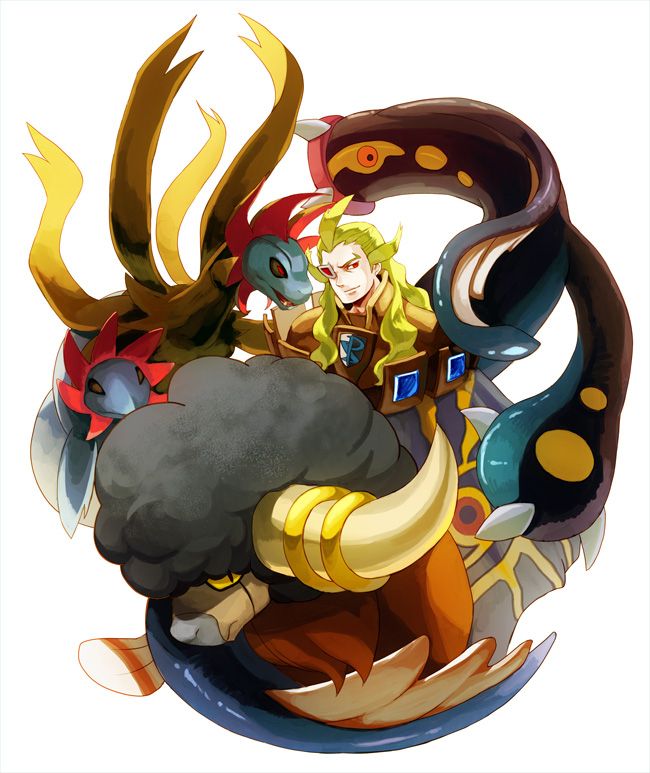 Pokemon Ghetsis Fan Art - HD Wallpaper 