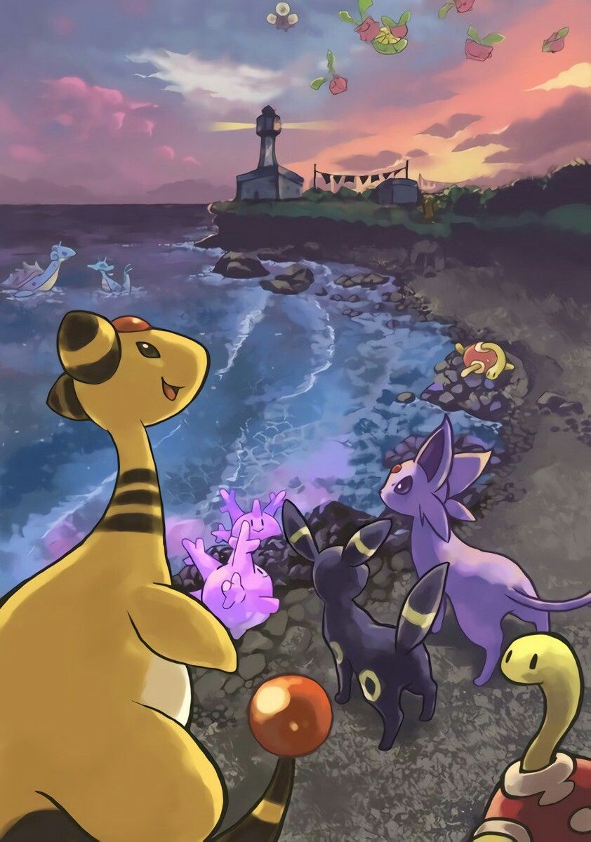 Ampharos Wallpaper - HD Wallpaper 