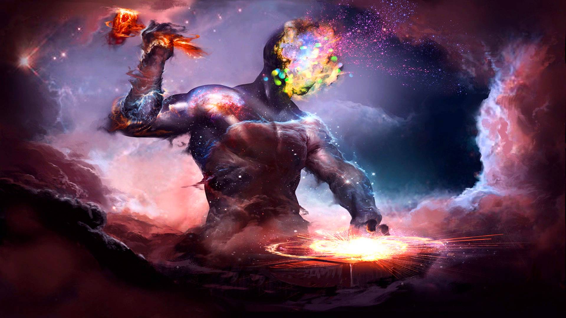 Wallpaper Is Cosmic Blacksmith By Unknown - HD Wallpaper 