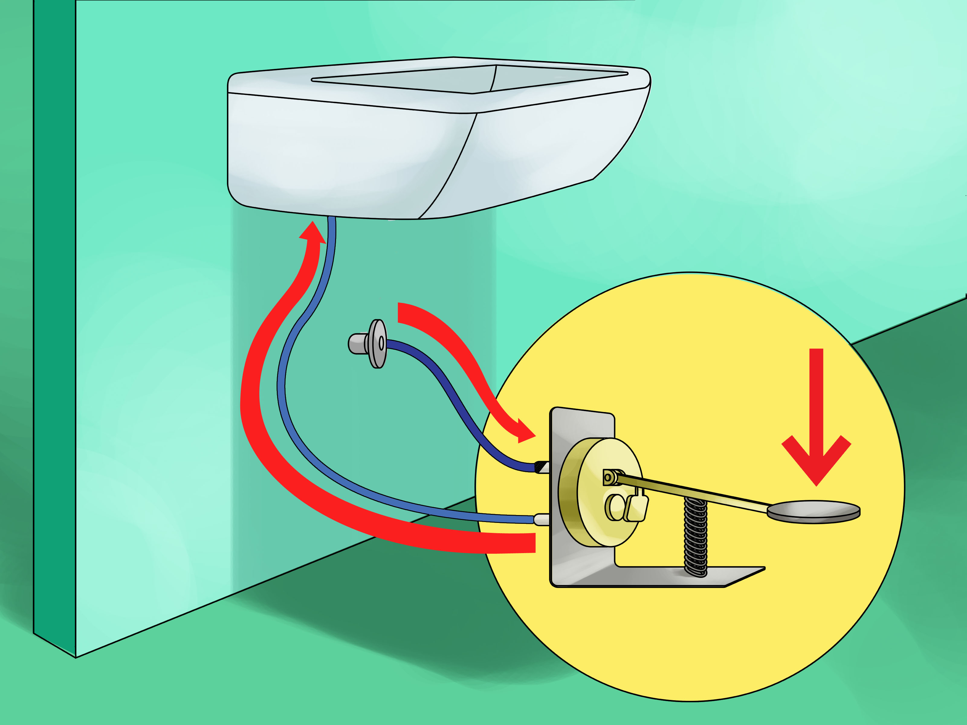 Image Titled Make Foot Taps To Conserve Water Step - Foot Press Water Tap - HD Wallpaper 