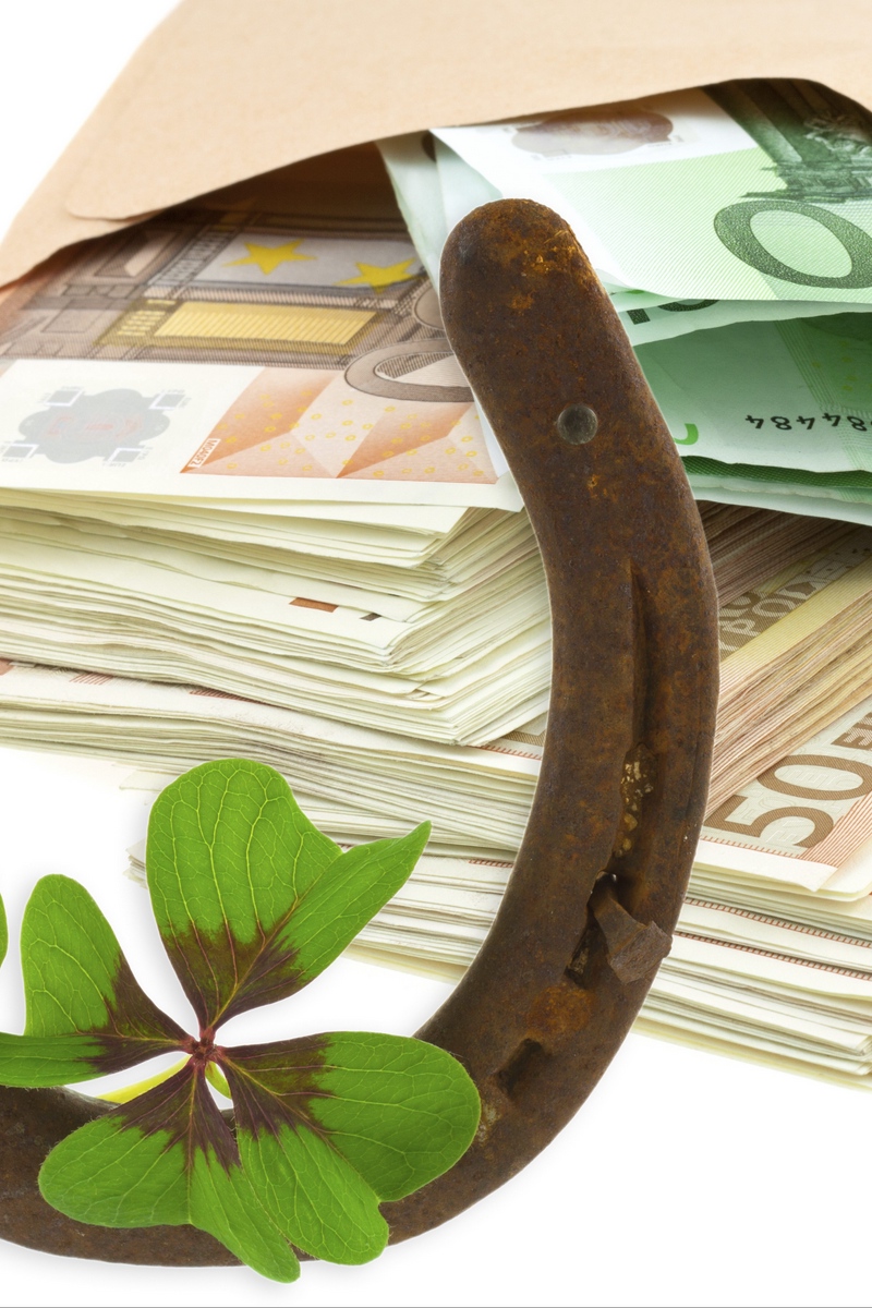 Wallpaper Horseshoe, Money, Luck - Money Luck Wallpaper Hd - HD Wallpaper 