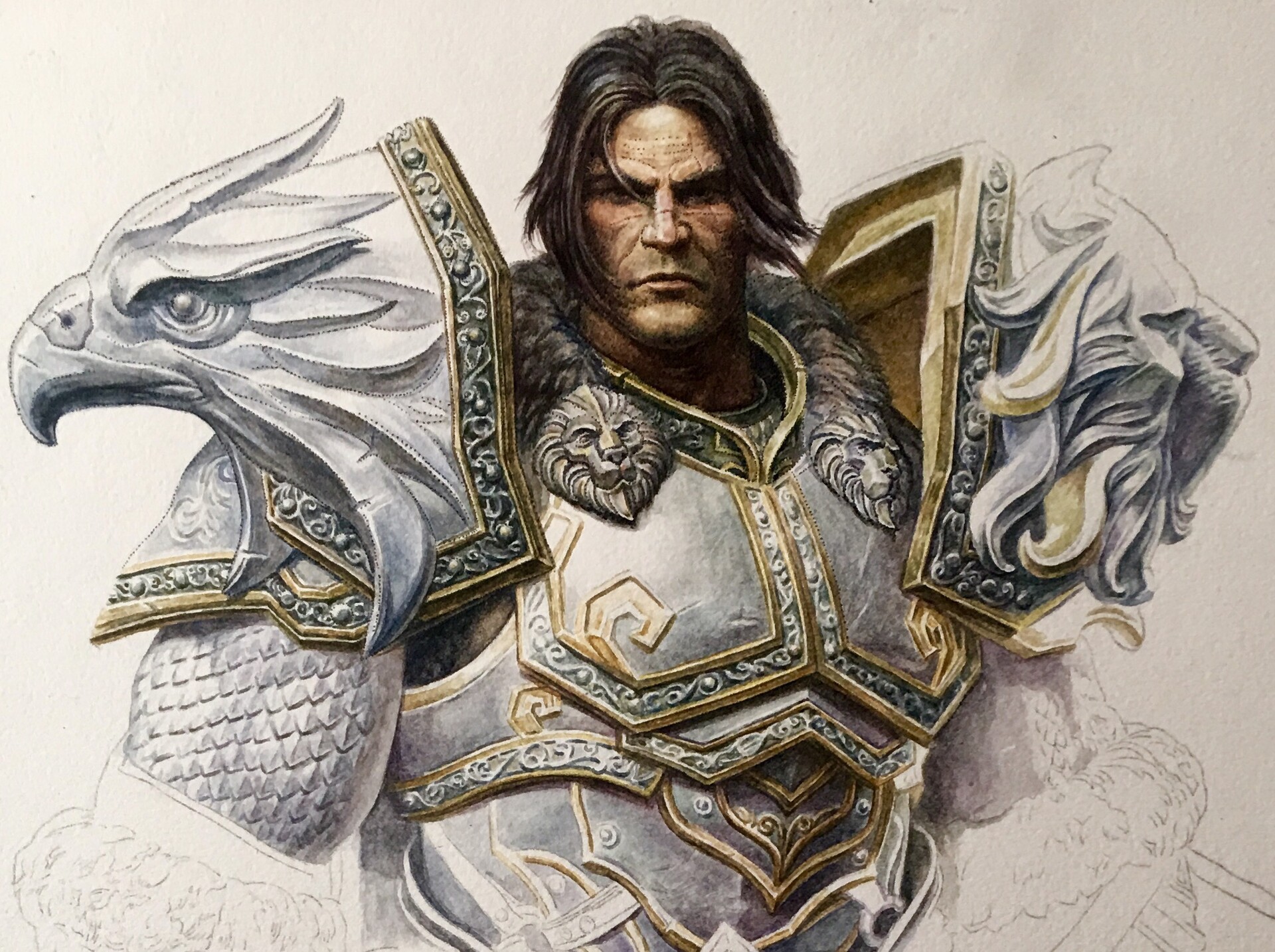 Varian Wrynn - HD Wallpaper 