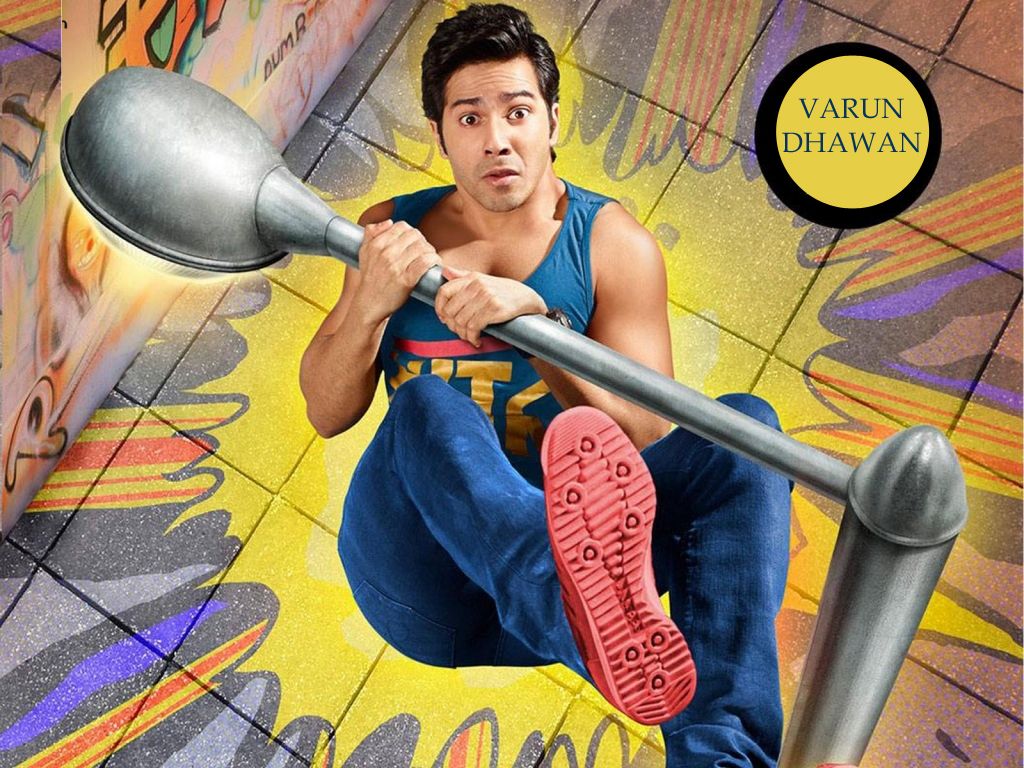 Varun Dhawan Main Tera Hero Poster - HD Wallpaper 