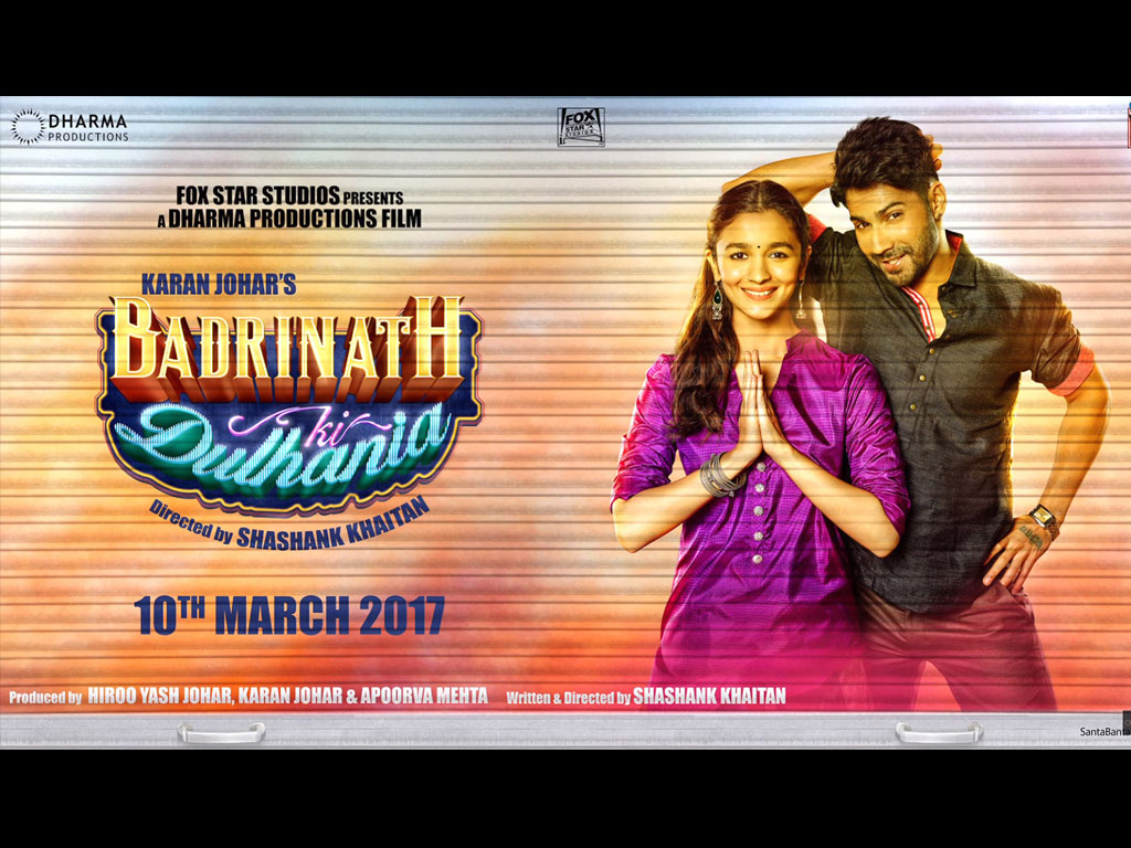 Badrinath Ki Dulhania 2017 - HD Wallpaper 