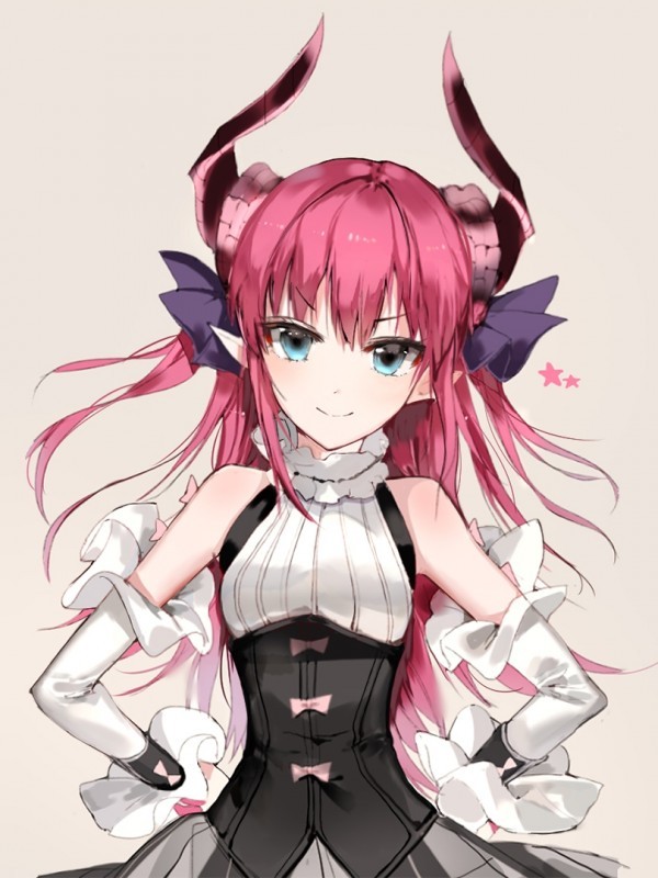 Fate Grand Order, Elizabeth Bathory, Pink Hair, Horns - Elizabeth Bathory Fgo - HD Wallpaper 