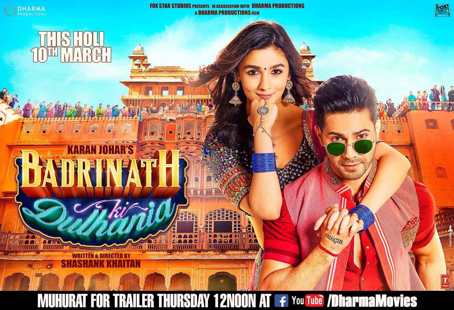 Badrinath Ki Dulhania 2017 - HD Wallpaper 