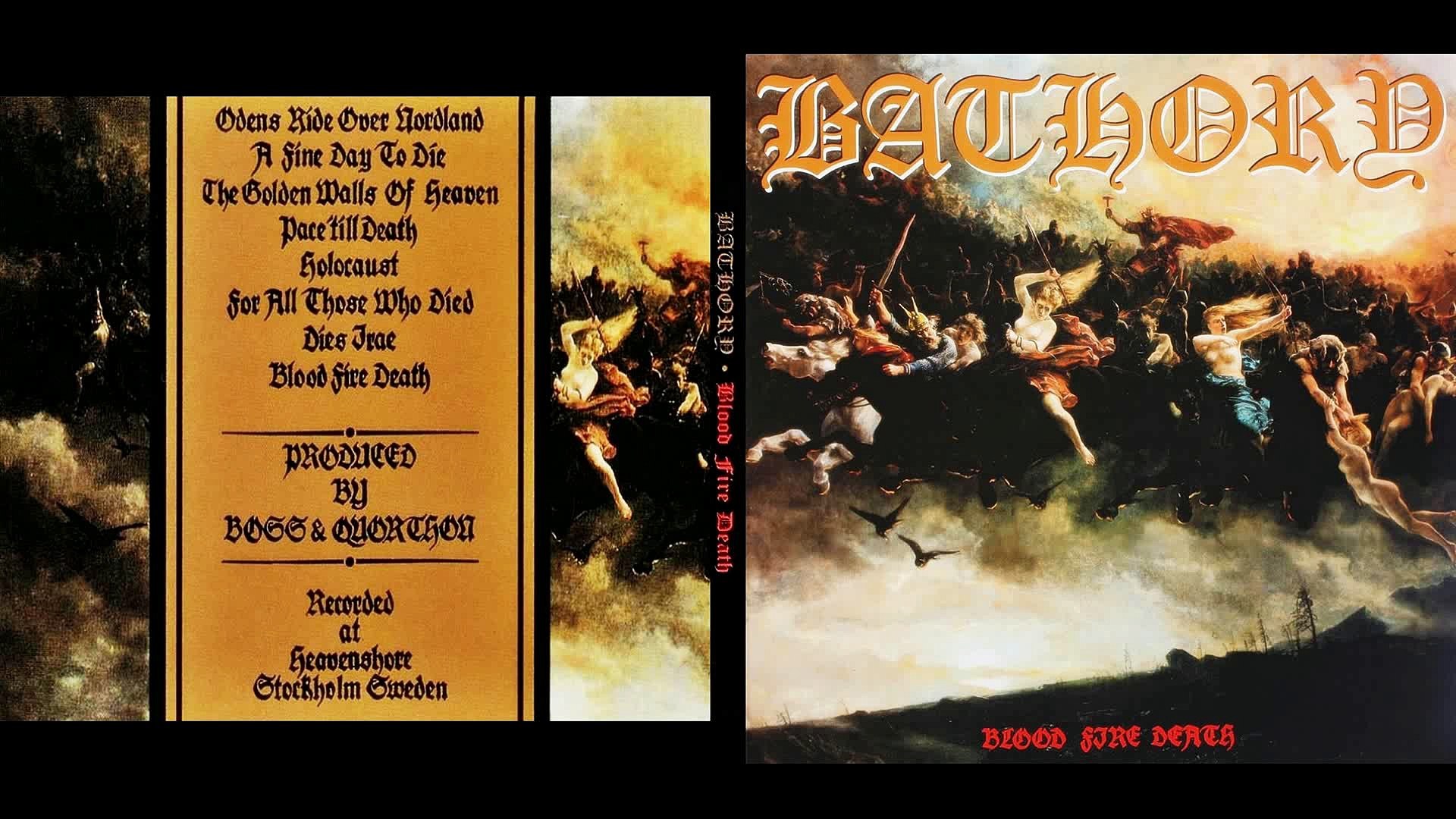 Bathory Blood Fire Death - HD Wallpaper 