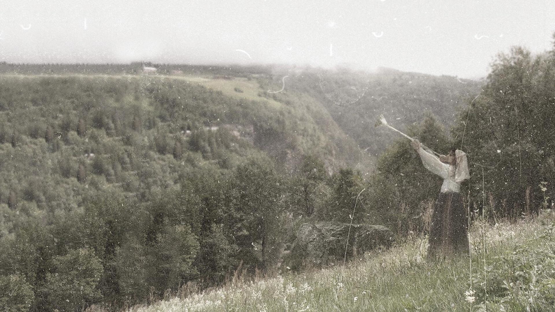 Burzum 
 Data Src Burzum Wallpaper Lockscreen - Theodor Kittelsen Op Under Fjeldet Toner En Lur - HD Wallpaper 