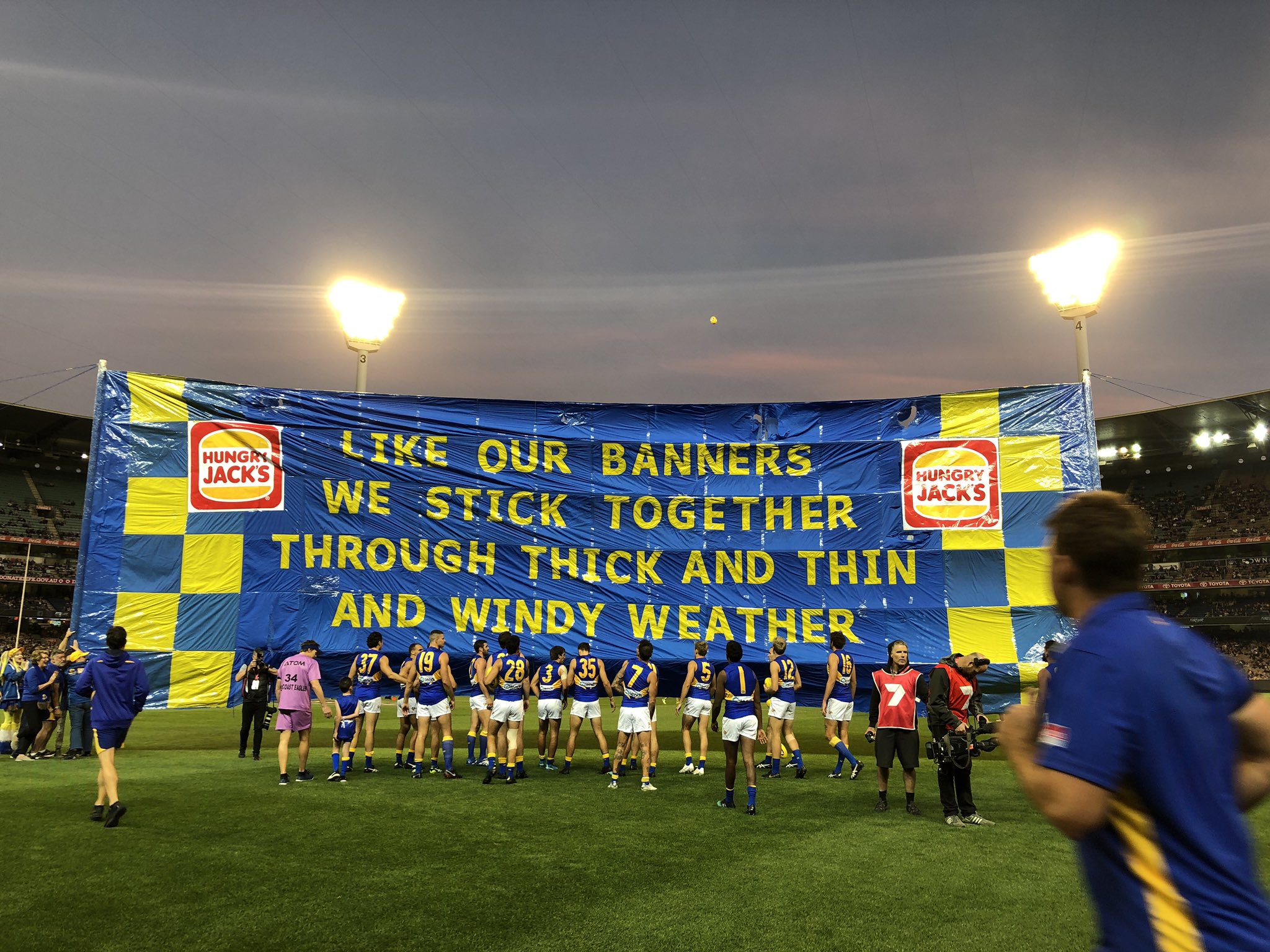 West Coast Eagles Banners 2019 - HD Wallpaper 