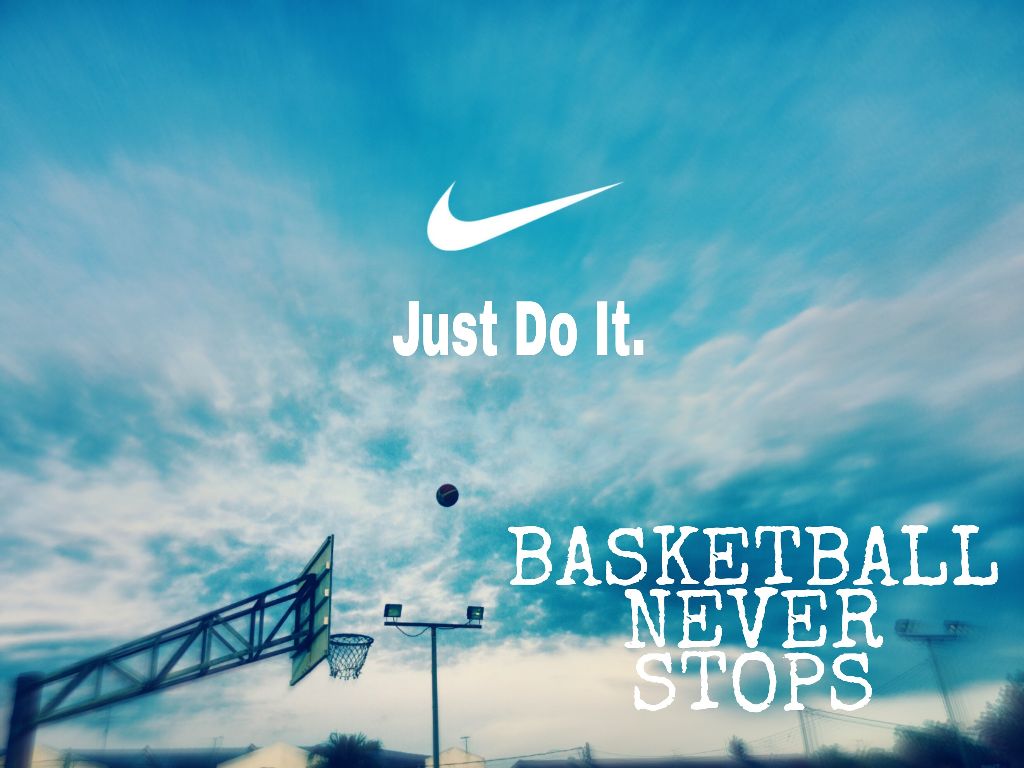 #freetoedit #basketballneverstops #nike #sport #morningedit - Poster - HD Wallpaper 
