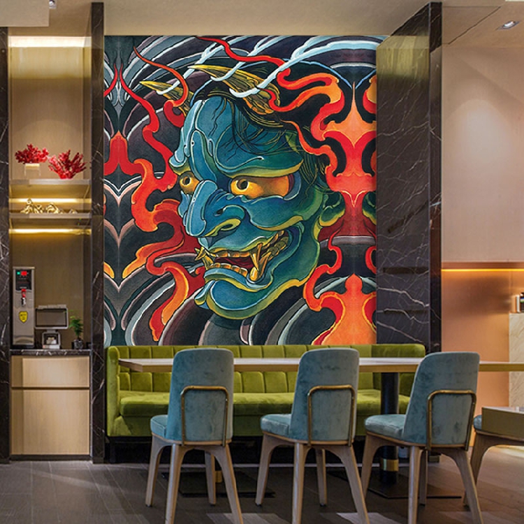 Japanese Tattoo Wall Mural - HD Wallpaper 