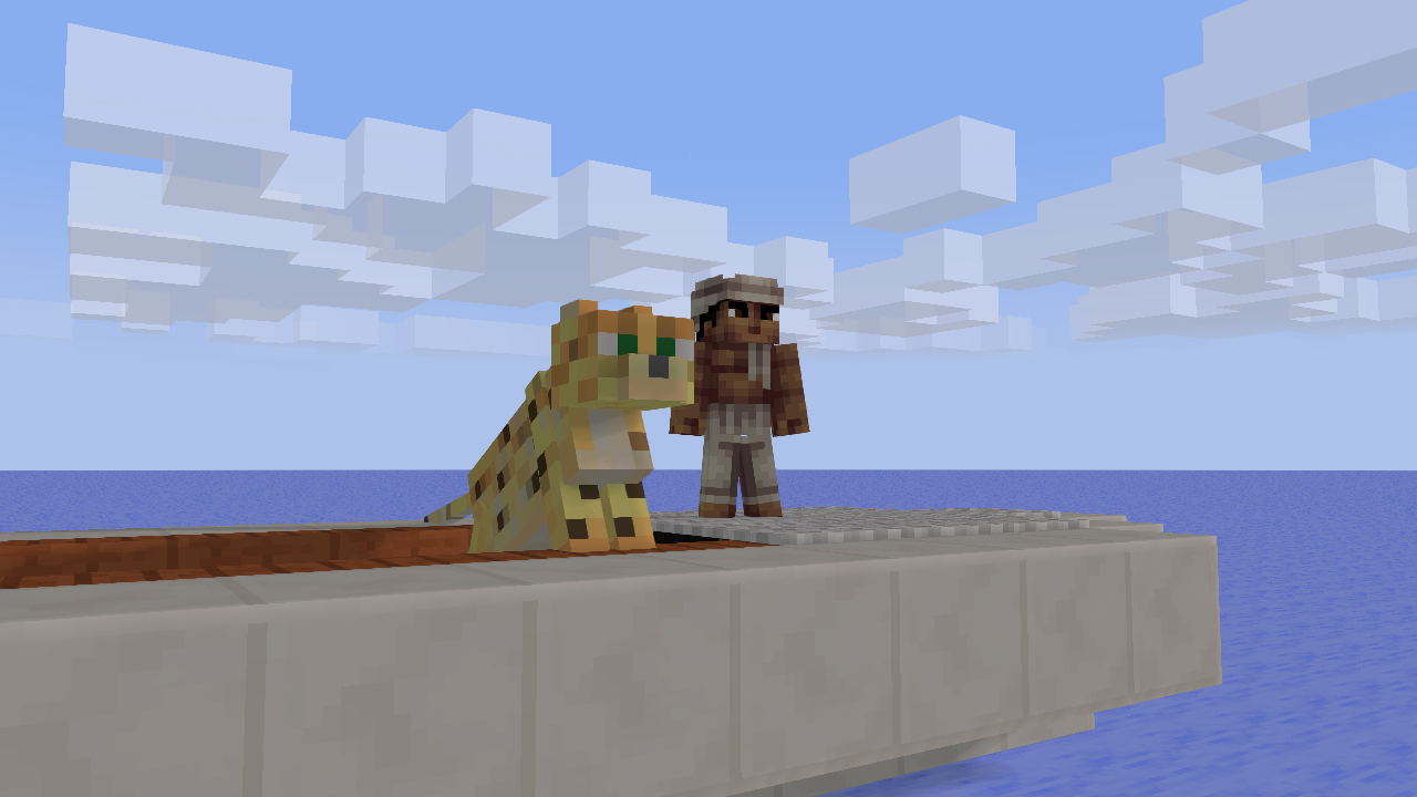 Xazfnut - Life Of Pi Minecraft - HD Wallpaper 