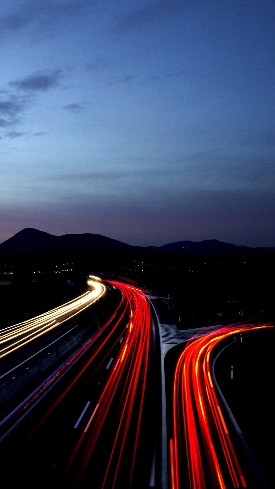 Wallpaper Road, Traffic, Light, Night - Traffic Light - HD Wallpaper 