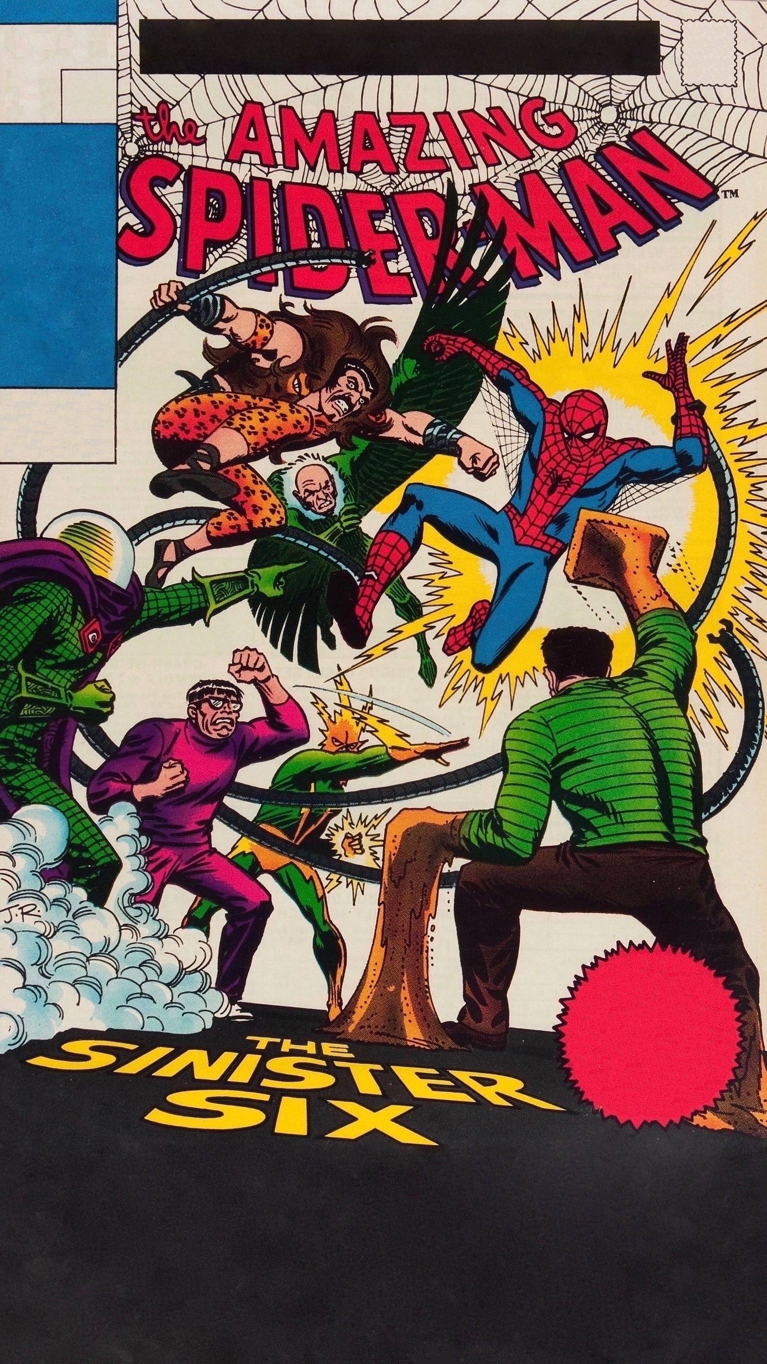Amazing Spider Man Sinister Six Comic - HD Wallpaper 