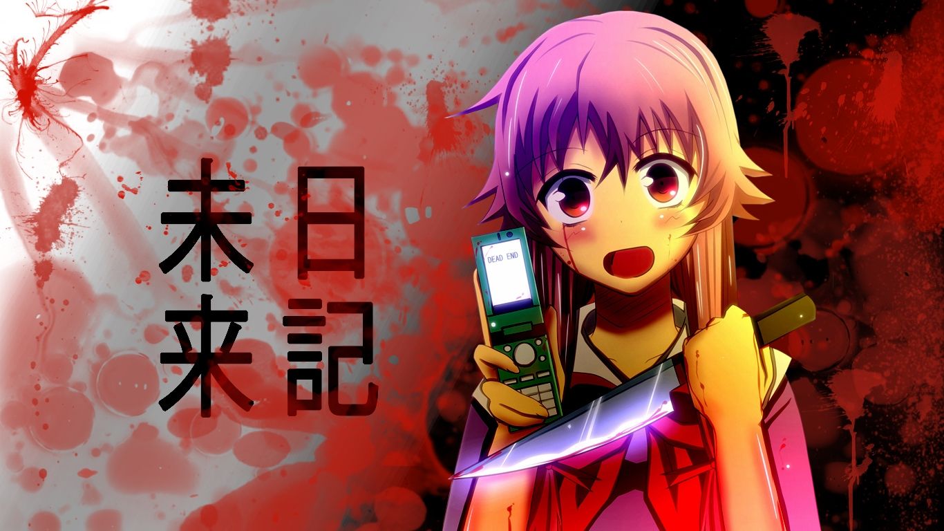 Mirai Nikki Background - Mirai Nikki - HD Wallpaper 