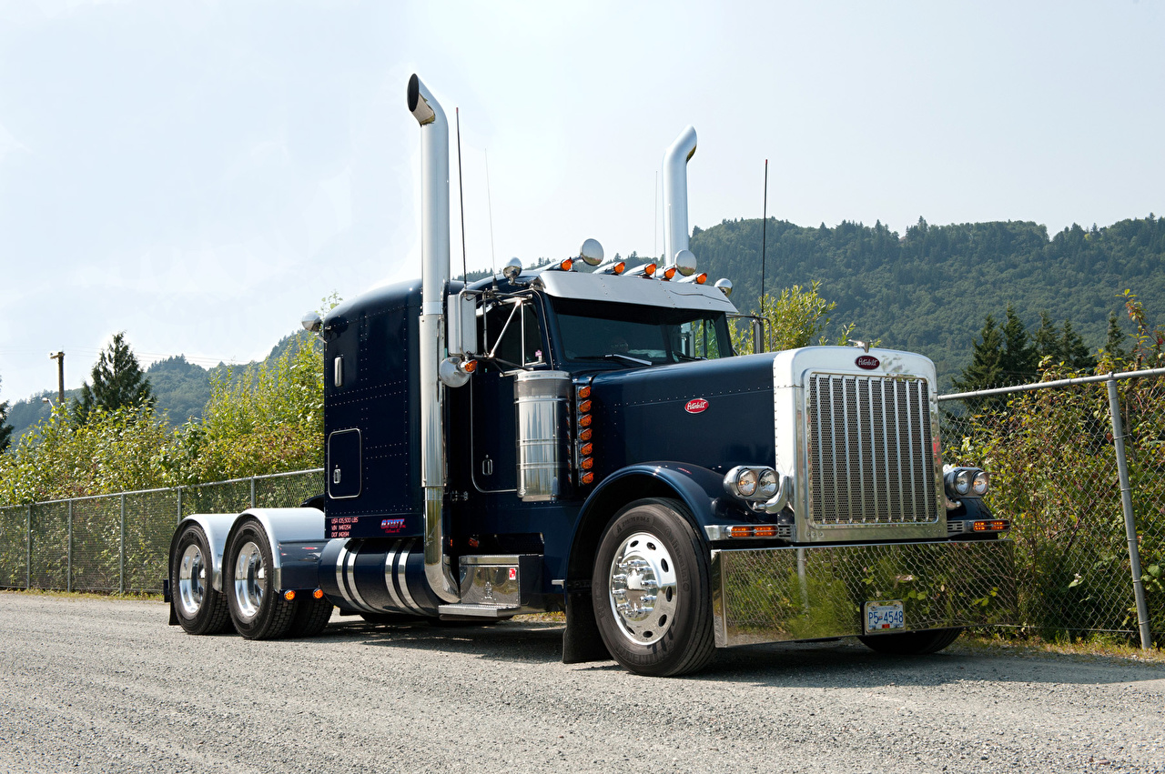 Peterbilt 379 Wallpaper Wallpapers Peterbilt 379 Cars - Trailer Truck - HD Wallpaper 