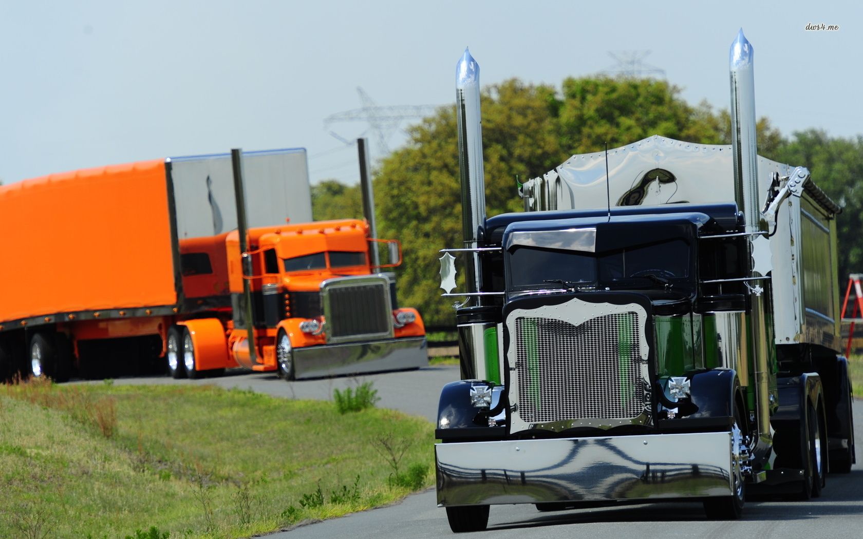 Peterbilt Chrome Shop Mafia - HD Wallpaper 