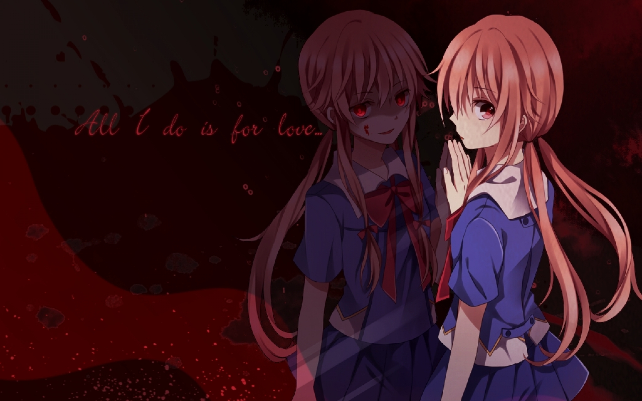 Mirai Nikki Wallpaper Hd » Picserio - Queen Of Mean Nightcore - HD Wallpaper 