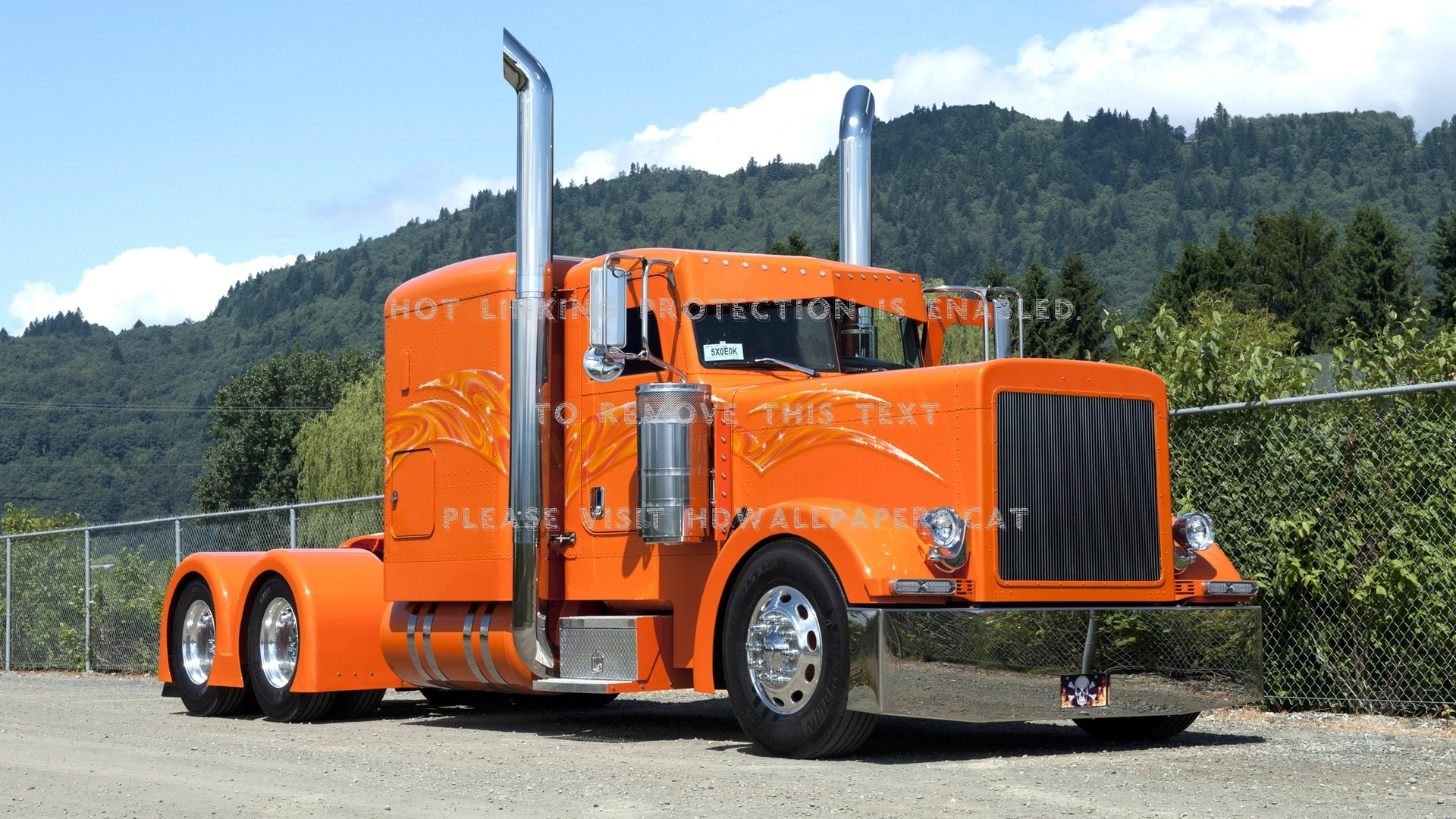Peterbilt Mountain Truck Transport Cars - Pc Wallpapers Full Hd Truck - HD Wallpaper 