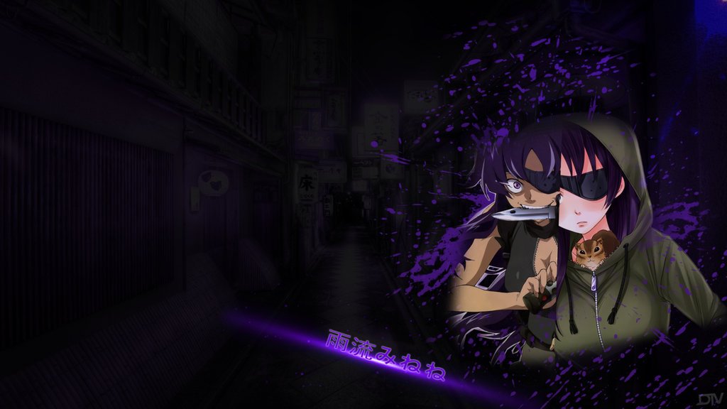 Mirai Nikki Wallpaper Ninth - HD Wallpaper 