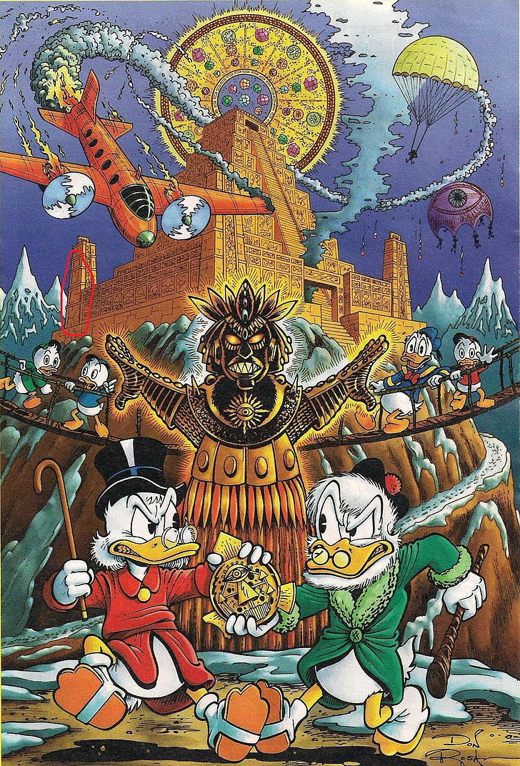Did You Know Don Rosa Nearly Always Hid Duck Sign Animals - Don Rosa Son Of The Sun - HD Wallpaper 