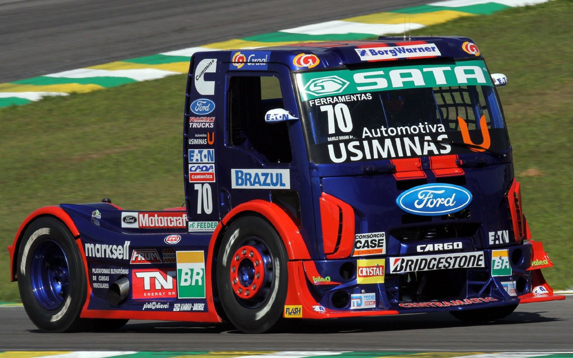 Race Truck Ford - HD Wallpaper 