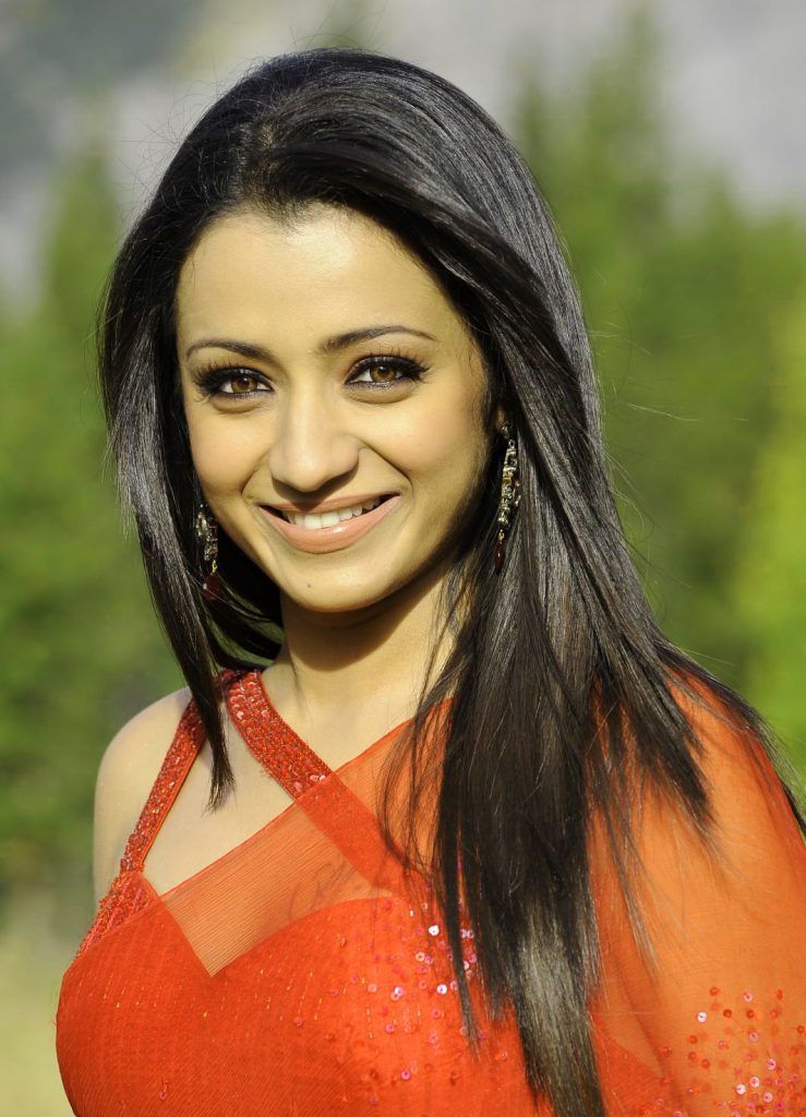 Trisha Krishnan In Saree - HD Wallpaper 