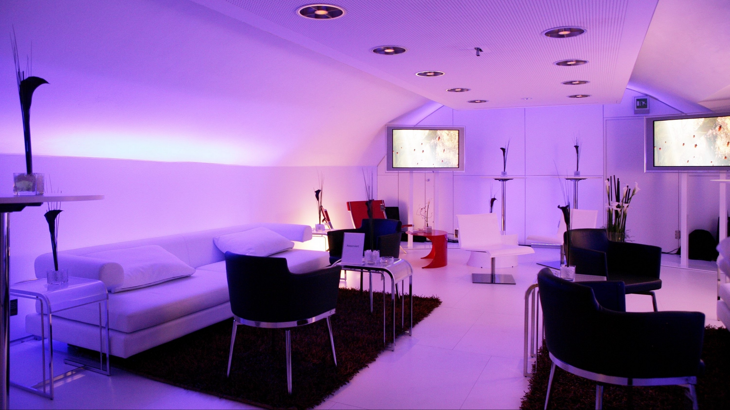Wallpaper Lifestyle, Lounge, Design, Interior Design, - Purple Room - HD Wallpaper 