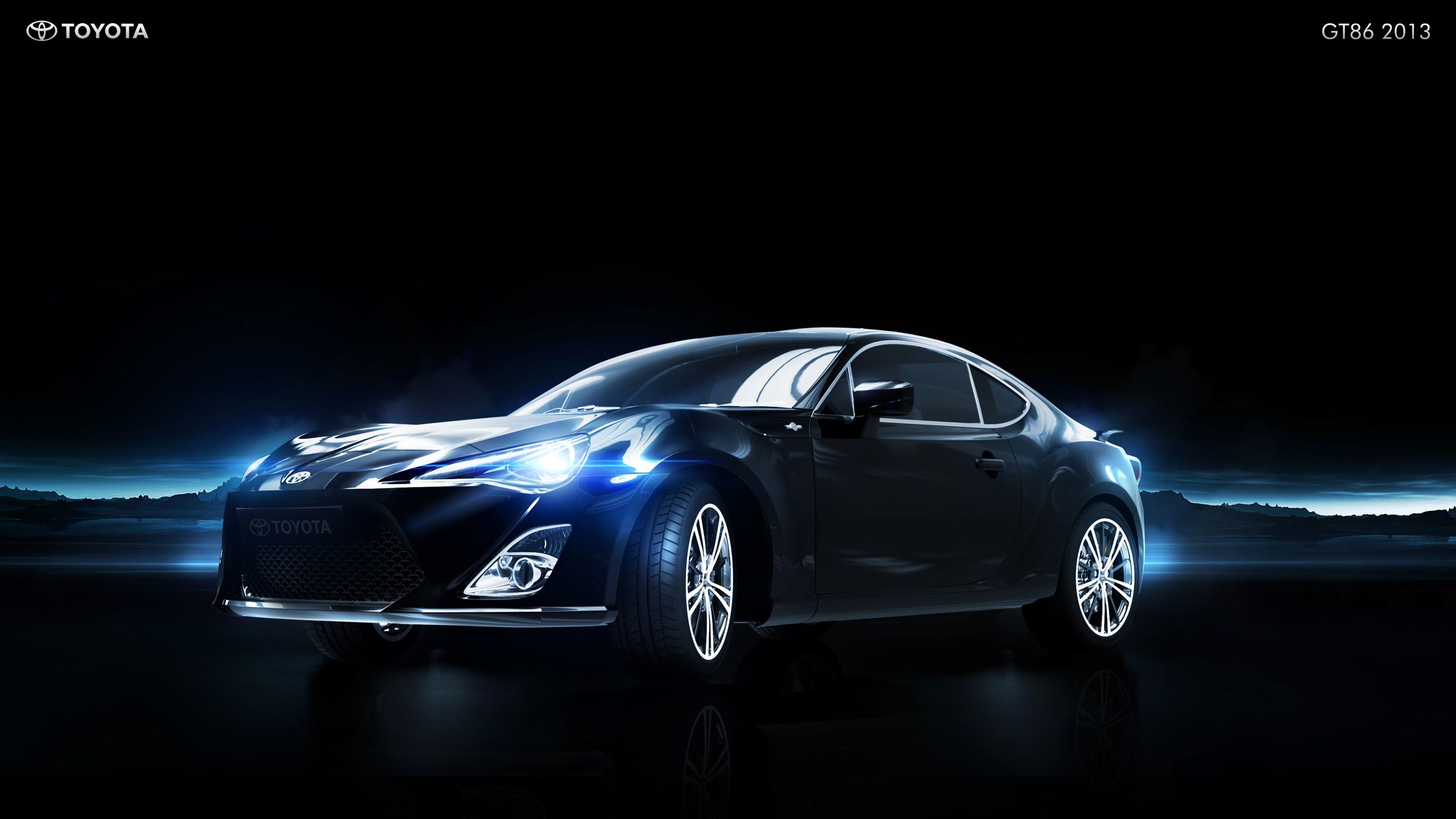 Toyota 86 Black Background 2560x1440 Wallpaper Teahub Io
