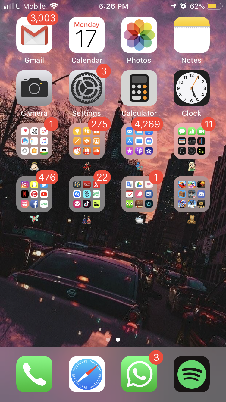 Iphone Home Screen - HD Wallpaper 