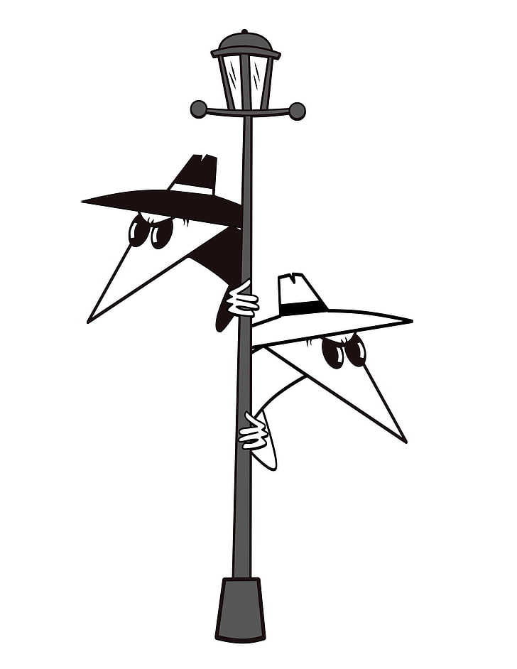 Spy Vs Spy Drawing - HD Wallpaper 