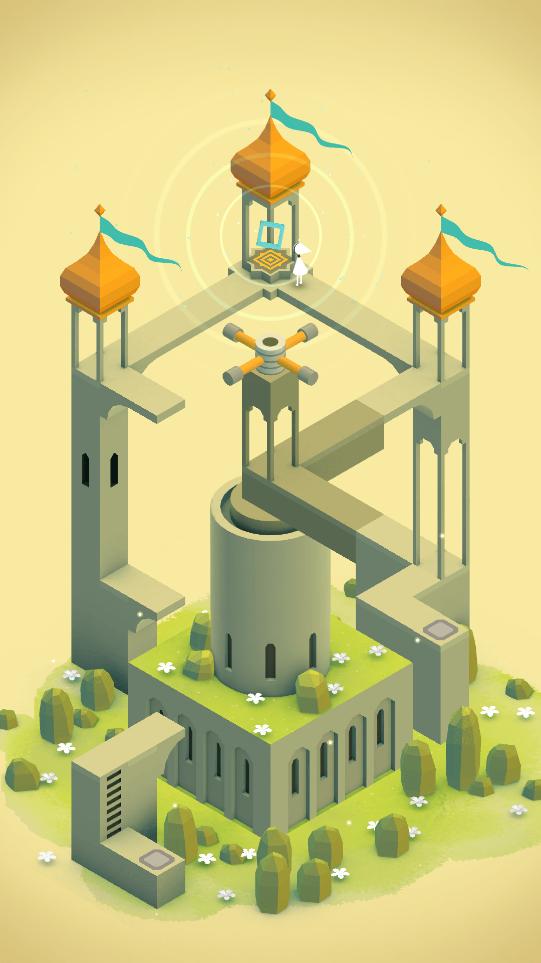 Monument Valley Game Level - HD Wallpaper 