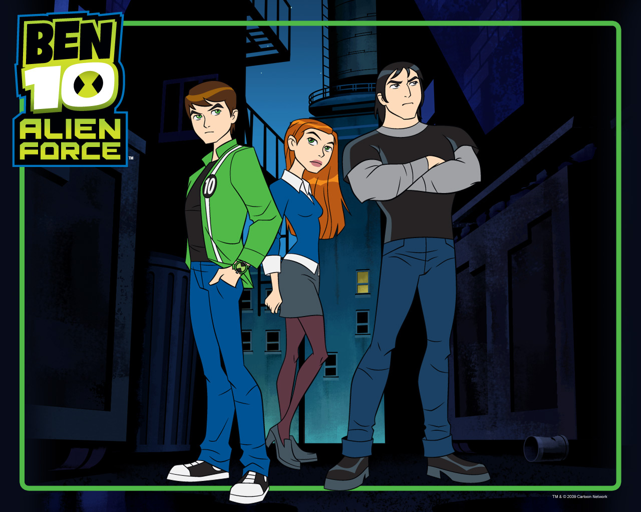 Ben 10 Alien Force Wallpaper Hd For Desktop Background - Ben 10 Alien Force 2008 - HD Wallpaper 