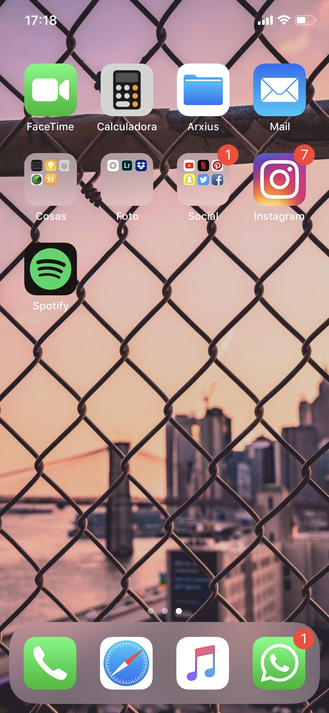 Minimalist Iphone Home Screen Layout - HD Wallpaper 
