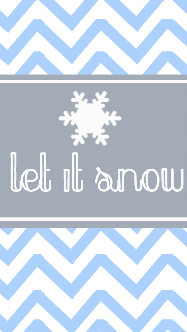 Let It Snow Iphone - HD Wallpaper 