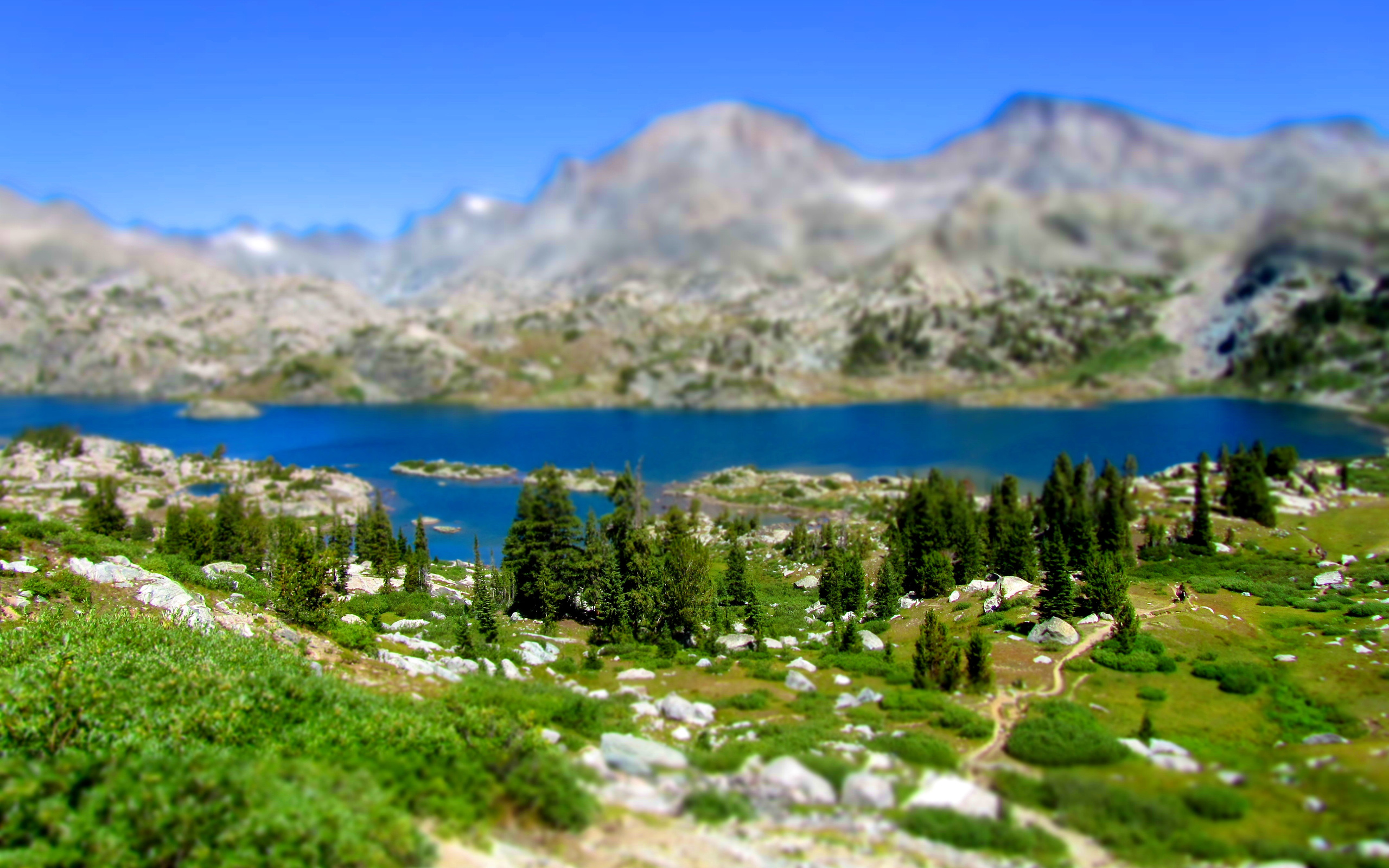 Beautiful Naturelandscapes Tilt Shift Wallpaper-2560x1600 - HD Wallpaper 