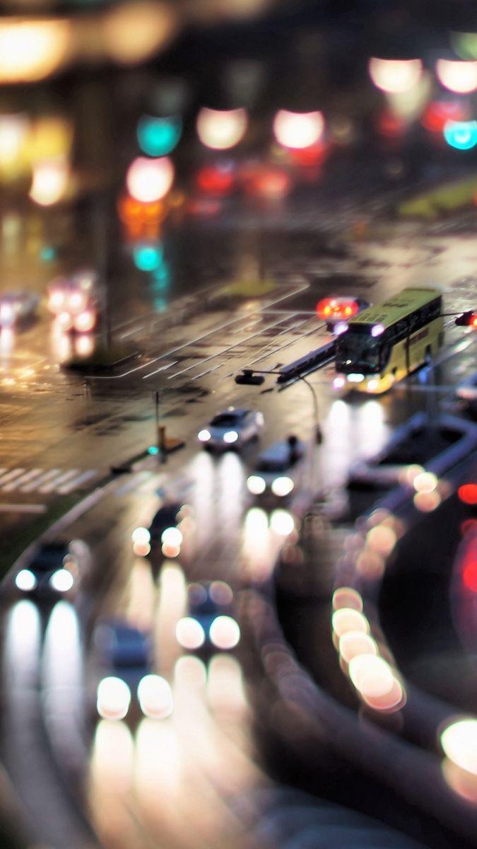 Tilt Shift Iphone - HD Wallpaper 